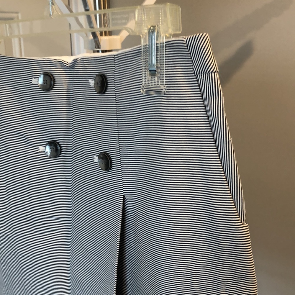 Striped, Lined Skirt - Picture 3 of 4